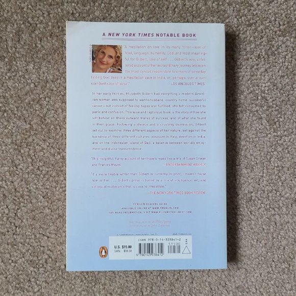 4/$20 Eat‎ Pray Love: One Woman's Search for Everything by Elizabeth Gilbert - Picture 7 of 7